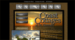 Desktop Screenshot of coastcottages.com